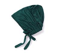 ihreesy Women Head Scarf,Cotton Sleeping Cap Bonnet Chemo Cap Soft Turban Head Wrap Caps Cancer Beanies Turbans Hat for Women and Girls,Dark Green