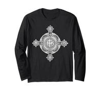 IHS Catholic Vintage Four Gospels of Matthew Mark Luke John Long Sleeve T-Shirt