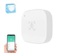 IHSENO Zigbee Human Presence Sensor, Tuya/Smart Life App Control,24G Millimeter Radar Detector High Sensing Human Body Exists Sensor,Zigbee Hub Required