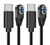 iHuigol 2 Pack Charging Cable for Shokz, USB C Shokz Cable Magnetic Charger Cord Compatible for AfterShokz Aeropex AS800, Shokz OpenRun Pro, OpenRun, OpenRun Mini, OpenComm Shokz Charger Replacement