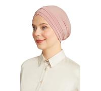 ihvan online, Hijab Cap, Turban Head Wraps for Women, Hair Wrap, Head Coverings for Cancer Patients, Undercap Scarf, Muslim Beanie, Pink