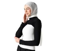 ihvan online, Muslim Arm Sleeves for Women, Soft Stretchy Hijab Sleeves to Neck & Arms Cover, Prayer Sleeve, Islamic Gift, Black