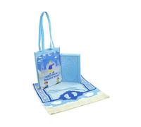 ihvan online, Muslim Prayer Rug for Kids, Prayer Beads, Holy Quran, Kids Prayer Mat, Worship Bag, Praying Mat Set for Islamic Gifts, Soft Salah Mat Carpet for Travel, Design Janamaz Sajadah, Blue Bag