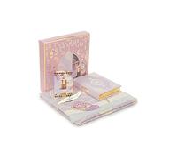 ihvan online Prayer Gift Set for Hajj and Umrah, Muslim Prayer Rug, Prayer Mat, Beads Taasbih, Holy Quran Translated English, Janamaz Salah Matt, Islamic Gift Set for Ramadan & Eid, Pink