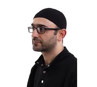 ihvan online Turkish Muslim Winter Kufi Hats for Men, Taqiya, Takke, Peci, Islamic Caps, Islamic Gifts, Standart Size Black