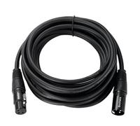 IHVJPKMF XLR Cable Male to Female M/F OFC Audio Cable Foil+Braided Shielded For Microphone Mixer 1m 1.8m 3m 5m 10m 15m 20m(15m)