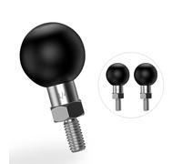 iHYTOON 2 Pack 1" Ball Adapter with 1/4"-20 Threaded Post for Action Camera and Camcorder Compatible with RAM Mounts B Size Double Socket Arm Ball Mount (1/4"-20, 2Pack)
