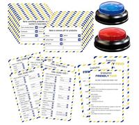 IIDEA Graduation Party Family Feud Game, Answer Buzzers, Trivia Quiz Cards for Students, Teachers, Groups