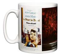 IIE, Classic Movie Musical A Star is Born Poster & Scene, 1954 Judy Garland Gift Ceramic Coffee or Tea Mug.