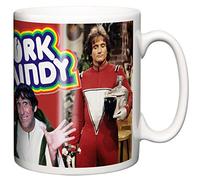 IIE, Mork and Mindy TV Series 1970's Comedy Retro Gift, Ceramic Coffee or Tea Mug.