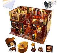 iiecrKiie Dollhouse Miniature DIY House Kit with Chinese Style, Handmade DIY House ModelCreative Room with Furniture for Romantic Valentine's Gift (Taste of The Orient)