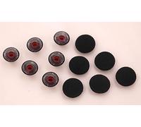 IiEXCEL Earbuds Eartips Kit Replacement for Plantronics Voyager 5200, Medium Size Ear Gels Tips and Foam for Plantronics Voyager 5200 / Legend Eartip Kit [ 6 Pack ] (Medium Gray)