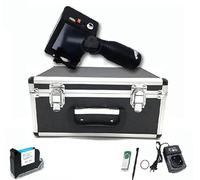 IIGEN Handheld Inkjet Printer, 2-12.7mm Handheld Inkjet Printer, Smart Touch Coder, Label Printer USB Import QR/Barcode/Logo Printer Printer for Label/Production Date/Barcode/QR Code(1 printer 2 Ink)