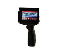 IIGEN Handheld Inkjet Printer, 4.3 Inch Handheld Printer, LED HD Inkjet Printer, Encoded QR Code Logo, Smart Touch Screen Quick Dry Ink Cartridge Printer for Label/Production Date/Barcode/QR Code