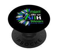 IIH Awareness Ribbon Inspirational Funny Support Warrior PopSockets Swappable PopGrip