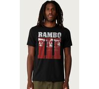 III Final Battle Scene Rambo T-Shirt Rambo Black S