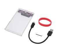 III Hard Drive Enclosure Plug and Play 2.5 Inch Support Max 2TB 10Gbps Transfer Rate External Hard Drive Enclosure for Desktop PC