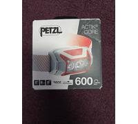 (III) Petzl Actik Core 600 Lumens Headlamp, Red, E065AA03, New, SBD