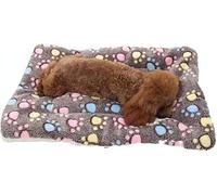 iik Cozy Calming Cat Blanket, Ultra Soft Dog/Cat Bed Mat with Cute Prints, Dog/Cat Blankets for Indoor Cats, Warm Pet Mat in A Variety of Sizes to Fit Most Pets (B,19 x 12in)