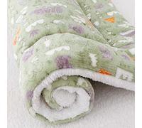 iik Cozy Calming Cat Blanket, Ultra Soft Dog/Cat Bed Mat with Cute Prints, Dog/Cat Blankets for Indoor Cats, Warm Pet Mat in A Variety of Sizes to Fit Most Pets (J,24 x 16in)