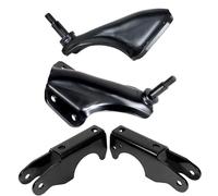 iiLentes Rear Lower Right Left and Upper Right Left Shock Absorber Mount On Axle for 1999-2004 Ford F250 F350 Super Duty 2000-2005 Ford Excursion F81Z18169BA F81Z18169AA F81A4A047BB F81Z5B498BA