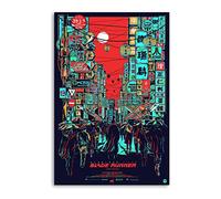 IIM Blade Runners Harrison Ford Movie Graphic Poster Decorative Painting Canvas Wall Posters And Art Picture Print Modern Family Bedroom Decor Posters 08x12inch(20x30cm)