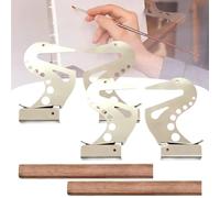 IINCOOY Artist's Hand Supported Bridge with Self-Locking Gravity
