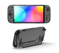 IINE Protective Case for Switch 2, PC Hard Shell Dockable Cover with Precision Cutouts, Stain & Scratch Resistance, Full Protection, Compatible with Switch 2(Raised Back)