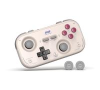 IINE Retro Pocket Game Controller mit Hall-Effekt Joysticks, kompatibel mit Switch 1 & 2, Wireless Gamepad für Steam Deck, PC, Android & iOS, anpassbares D-Pad, Vibration & Bewegungssteuerung (Grau)