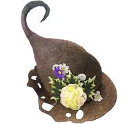 iiniim Adult Odd Style Wizard Hat Deluxe Costume Hat Halloween Carnivals Cosplay Dress up Headwear Type C One Size