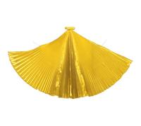 iiniim Belly Dancing Wings Dance Costume Angel Wing for Adult Halloween Carnival Performance Gold One Size