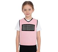 iiniim Boys Girls Compression Vest for Special Needs Adaptive Disorder Vest Comfort Adjustable Waistcoat Safety Tops Pink 5-6 Years