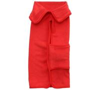 iiniim Dog Bathrobe with Adjustable Hook Loop Thickened Warm Drying Coat for Puppies After Bath and Swim Red-B-L One Size