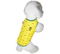 iiniim Dog Shirts Funny Printed Pet Clothes Summer Puppy T Shirts Cool Breathable Sweatshirt For Chihuahuas Cats Yellow XS