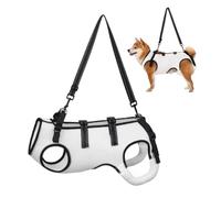 iiniim Heavy Duty Dog Lift Harness Full Body Support Sling with Comfortable Padded Straps for Large Disabled Dogs White L