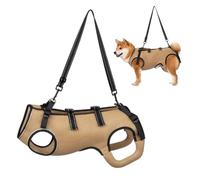 iiniim Heavy Duty Dog Lift Harness Full Body Support Sling with Comfortable Padded Straps for Large Disabled Dogs Khaki XL