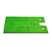 iiniim Mini Golf Putting Mat, Fleece Foldable Path - Display Pad Green One Size
