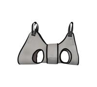 iiniim Pet Grooming Hammock Harness Cat Hanger Sling Helper Dog Nail Trimming Retention Bag for Kitty Puppy Grey S