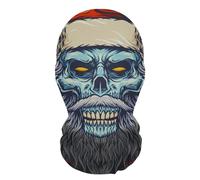 iiniim Skull Balaclava Ghost Mask Full Face Ghosts Balaclavas for Bike Motorcycle Skateboard Ski Type J One Size