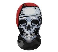 iiniim Skull Balaclava Ghost Mask Full Face Ghosts Balaclavas for Bike Motorcycle Skateboard Ski Type B One Size
