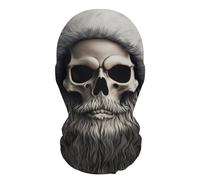 iiniim Skull Balaclava Ghost Mask Full Face Ghosts Balaclavas for Bike Motorcycle Skateboard Ski Type A One Size