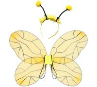 iiniim Women Girls Bee Cosplay Wings Kids Angel Fairy Butterfly Wing for Halloween Birthday Party Dressing up Type M-6 One Size