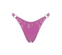 iiniim Women Knickers Sexy Thongs Cheeky Hipster Panties Bikini Briefs Low Rise G-String T-Back Hot Pink A L