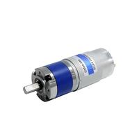 IINKUEYK CM36 Planetary Gear DC Carbon Brush Geared electronic starter 12v 24v 36GP-555 Adjustable Low Speed Miniature High Torque electronic starter (D line output shaft,45RPM_24V)