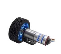 IINKUEYK JGA25-370 DC Geared electronic starter Encoder Speed Coder High Power High Torque 25GA-370B Encoder Smart Trolley Kit 6v12v24v (170RPM_24V)