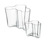 Iittala Aalto duo vase clear