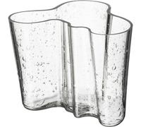 Iittala - Aalto vase 120mm bubble glass clear - Clear