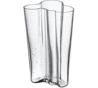 Iittala - Aalto vase 201mm bubble glass clear - Clear