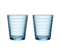 Iittala Aino Aalto drinks glass 22 cl 2-pack aqua