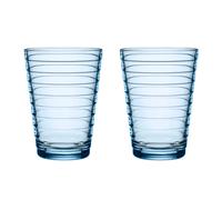 Iittala Aino Aalto drinks glass 33 cl 2-pack aqua